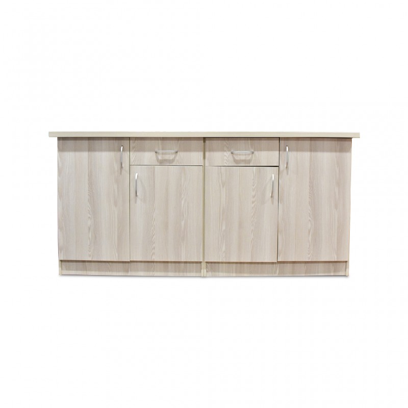 Flavi Sideboard 4 Doors MDF Grey Flavi Sideboard 4 Doors MDF Grey