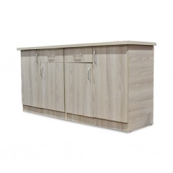 Flavi Sideboard 4 Doors MDF Grey