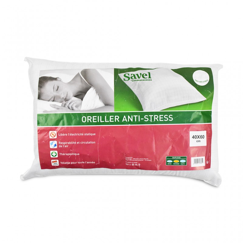 Savel Pillow Fiber Anti-Stress Soft 40x60 cm Savel Pillow Fiber Anti-Stress Soft 40x60 cm