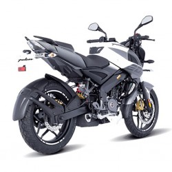 Bajaj Pulsar 200NS 200CC White Motorbike