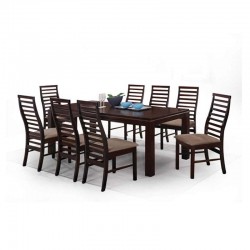 Legenda Table and 8 Chairs Expresso
