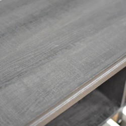 Clio Low TV Cabinet Melamine Ebony Oak