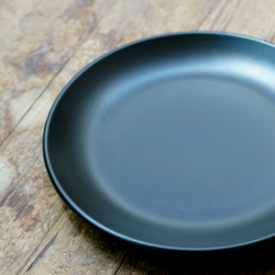 Gural GBSEO21DU141SYH 21cm Matt Black Flat Plate "O"