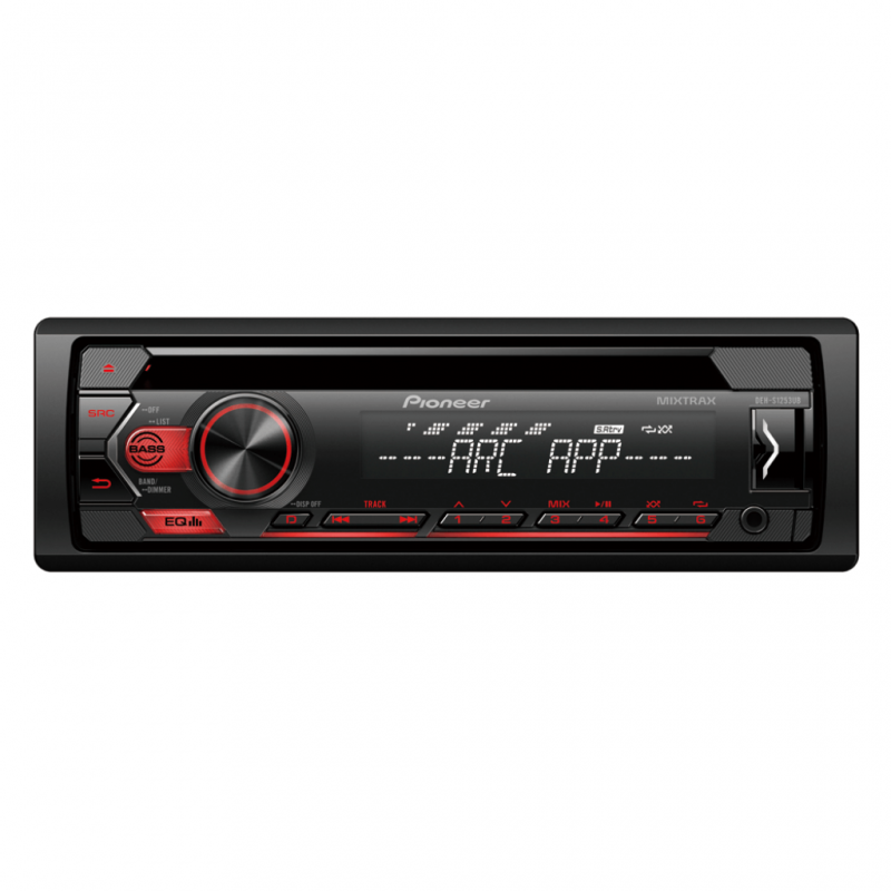 Pioneer DEH-S1253UB Car Audio CD Tuner Pioneer DEH-S1253UB Car Audio CD Tuner