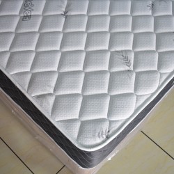 Slumberland New York Comfort Double 150x190 cm Silver Border and white Aloe