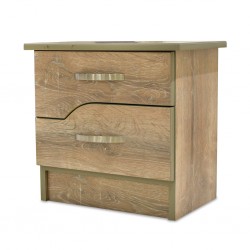 Alpine Night Table MDF Grey