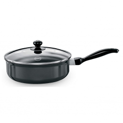 Futura Q92 3.25L 24cm N.Stick Saute Pan Glass Lid