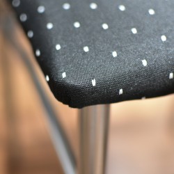 Nolana Table and 8 Chairs Metal/MDF Top