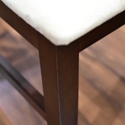 Caribean Table and 6 Chairs Rubberwood