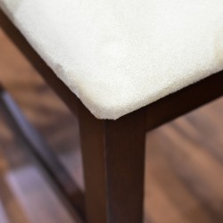 Caribean Table and 6 Chairs Rubberwood