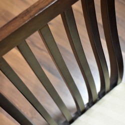 Caribean Table and 6 Chairs Rubberwood