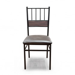 Ixora Table and 6 Chairs Metal/MDF Top