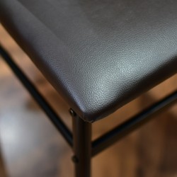 Ixora Table and 6 Chairs Metal/MDF Top