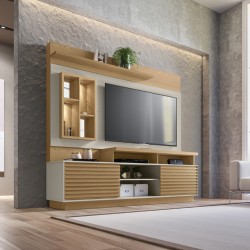 Eldorado High TV Cabinet Oak/Off White Color PB
