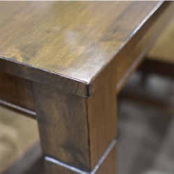 Nairobi Table and 6 Chairs Rubberwood