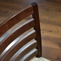 New Ocean Table and 6 Chairs Rubberwood
