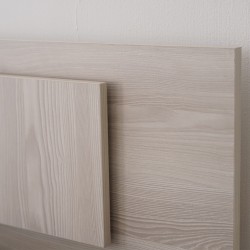 Grace Bed 150x190 cm MDF Grey