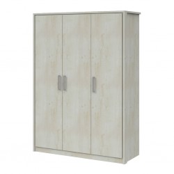 Athenas Wardrobe 3 Doors Avorio Soft P.Board