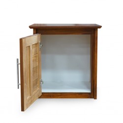 Samantha Night Table Pine Dark Oak