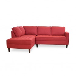 Cove Sofa Corner RAF LVST+LAF Chaise Ruby